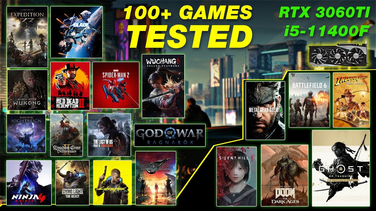 RTX 3060 Ti + i5-11400F | 100+ Games Benchmark (2026)