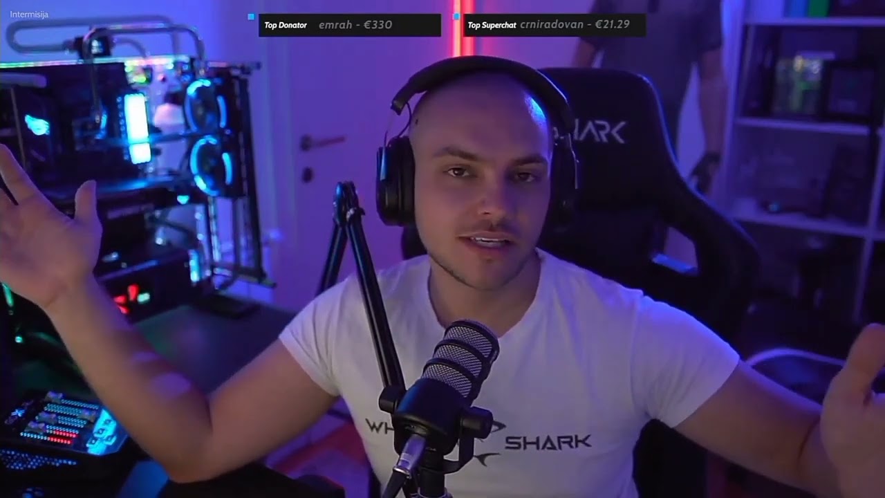NEDIM ZOVE STRIMERE U SRED STRIMA | N TEAM CLIPS