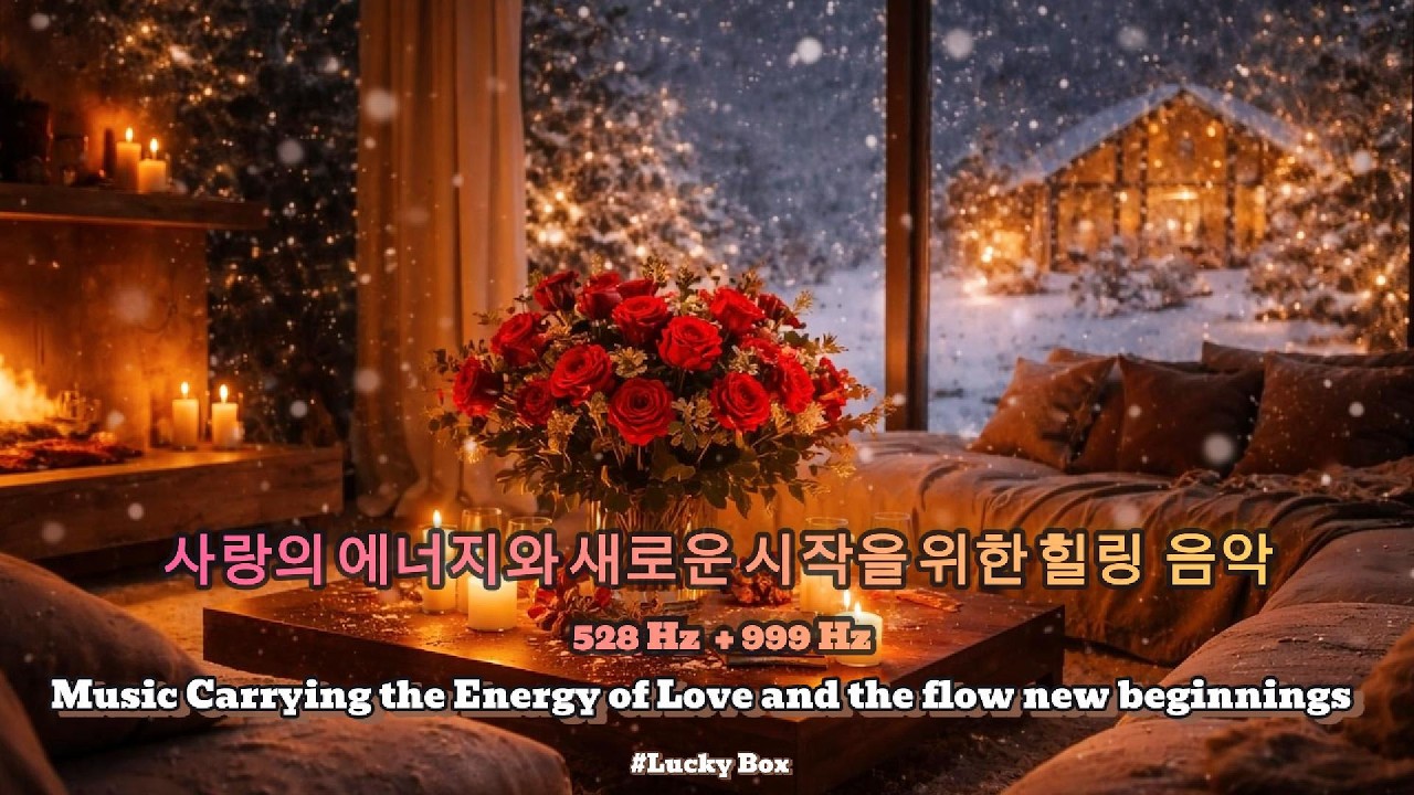 528Hz & 999Hz 힐링 음악 | 안정과 새로운 시작을 위한 2시간 명상 음악 🌿Healing Music | Healing and New Beginnings 🌿 #주파수음악