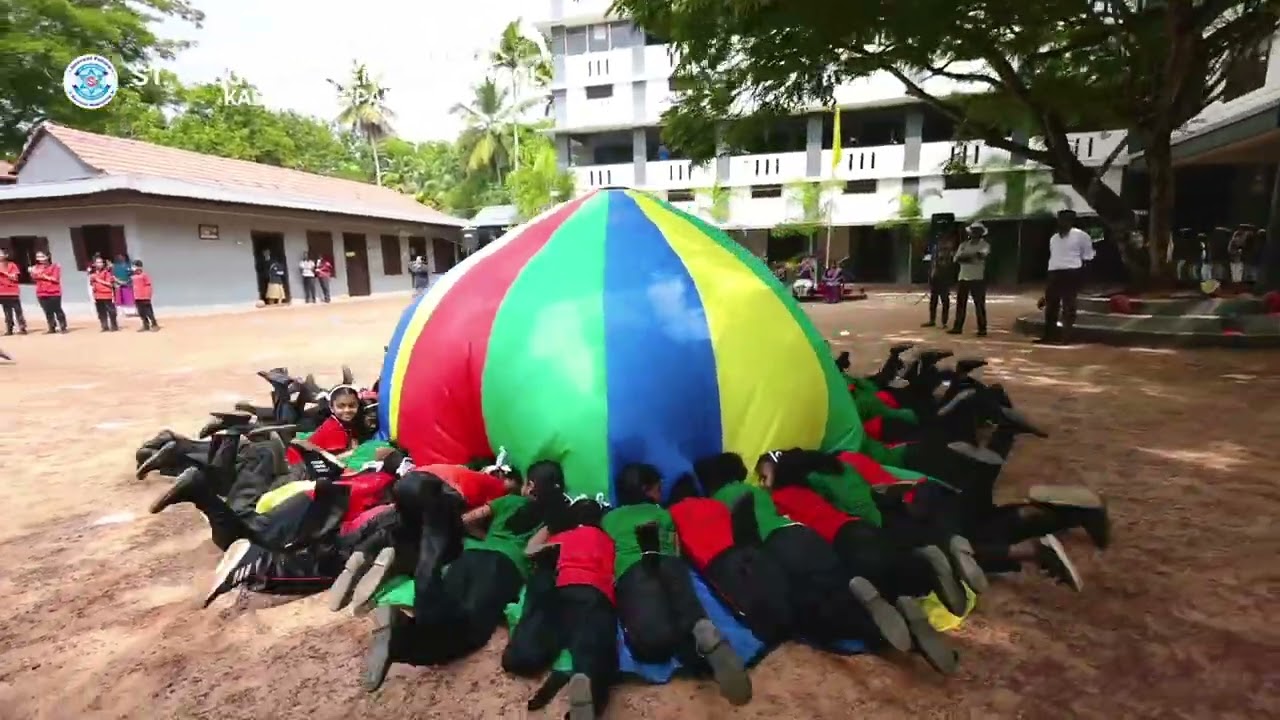 The energy and excitement of the annual Sports Meet!