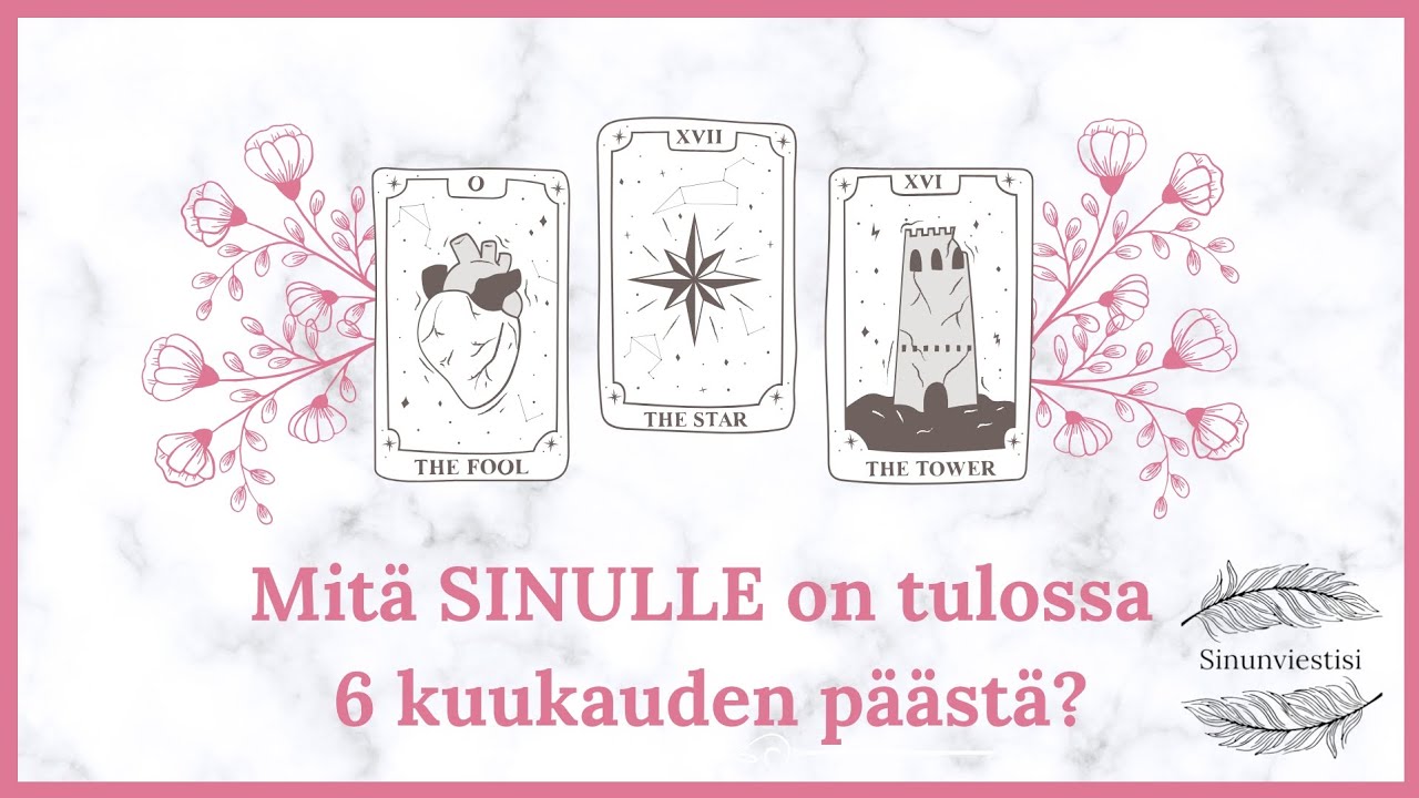 ✨️🩷 Mitä SINULLE on tulossa PUOLEN VUODEN päästä? 🩷✨️