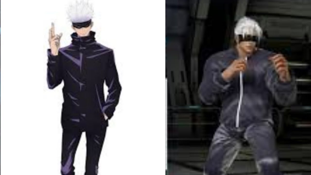 How to make Satoru Gojo from jujutsu kaisen in TEKKEN 7