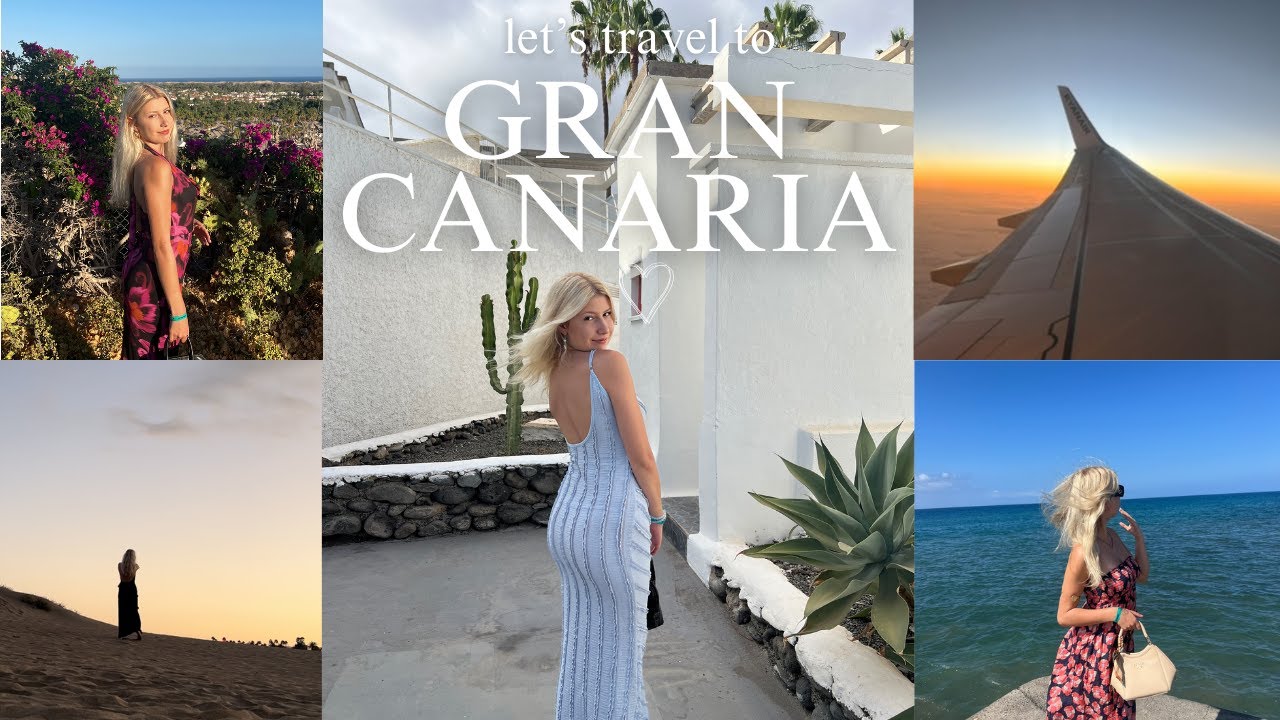 Gran Canaria summer vlog!🌞🐚🌴