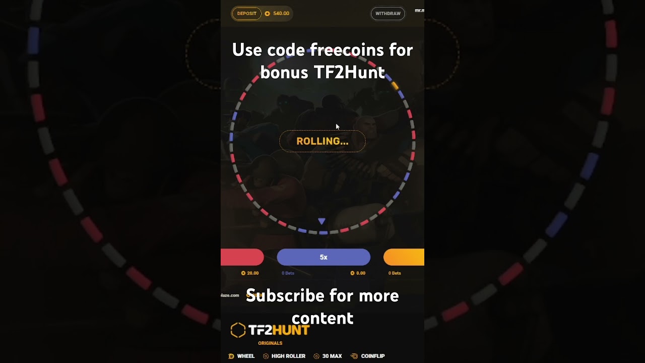 TF2 Unusual Gambling! #tf2 #tf2classic #gambling  #jackpot
