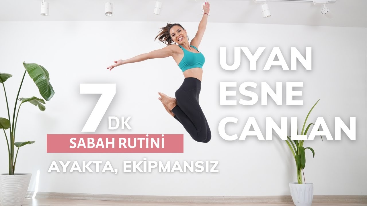 UYAN ve CANLAN: G&uuml;ne Enerjik Başlamak i&ccedil;in 7 DK lık Sabah Esneme Rutini- Her Sabah Yap- TUĞ&Ccedil;E İRTEM