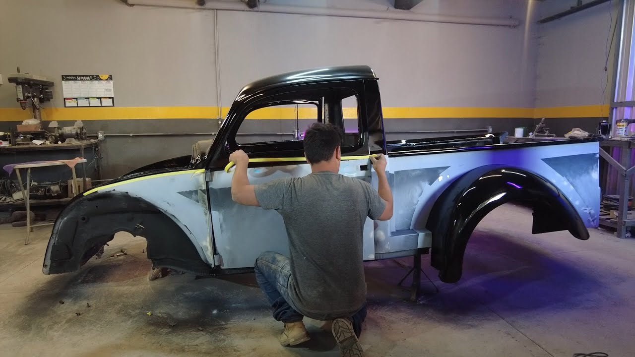 Pintei o Fusca Picape! O carro que a VW nao fez Ep10