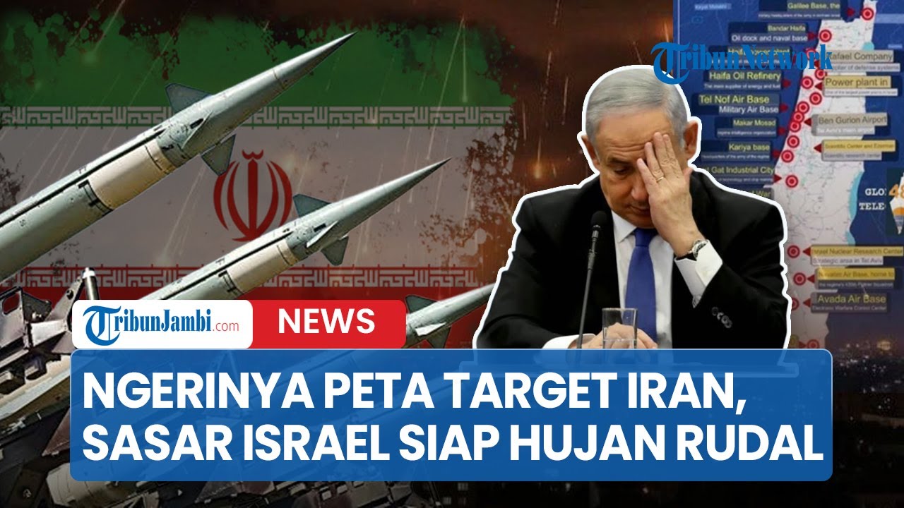 Teheran Kirim Peringatan, Pamerkan Kota-Kota Israel Masuk Daftar Target Serangan Rudal