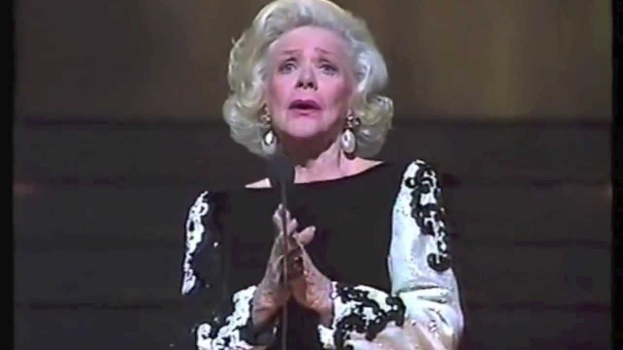 ALICE FAYE You'll Never Know 1985 performance
