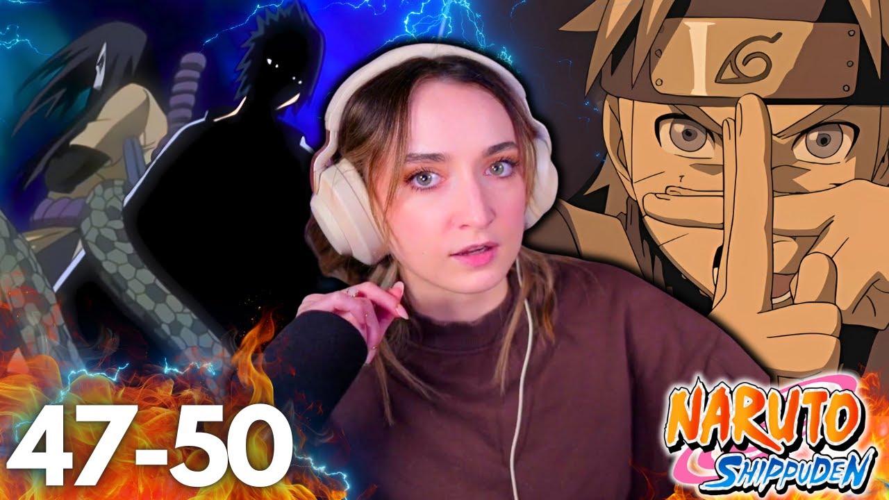 WE MADE IT TO THE HIDEOUT! [Naruto Shippuden] Ep 47-50 REACTION