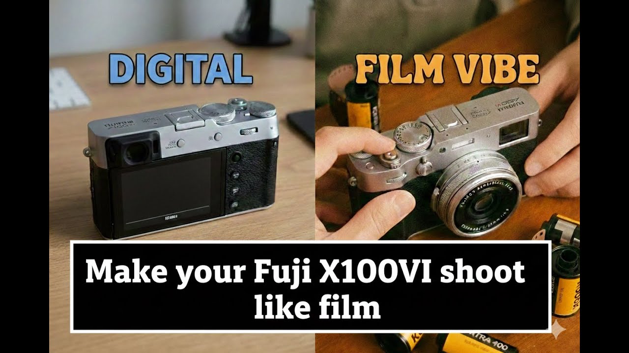 Как сделать съемку на Fuji X100VI похожей на пленочную (пошаговая инструкция)
