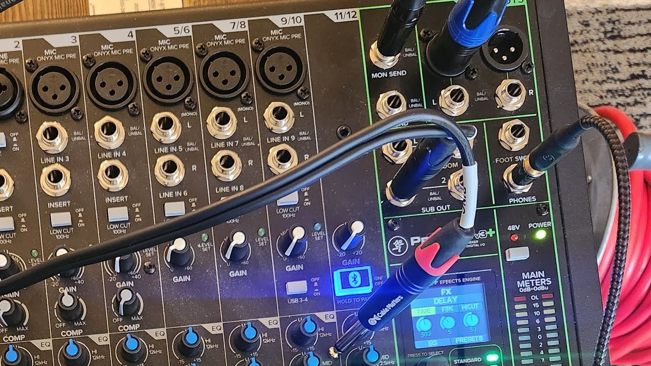 A.P.C. is live! How to get music from mixer and pod mic to iPhone with Zoom H1 XLR