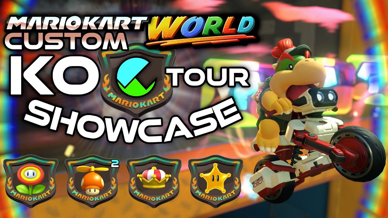 Mario Kart World CUSTOM Knockout Tour Showcase! (Episode 9)