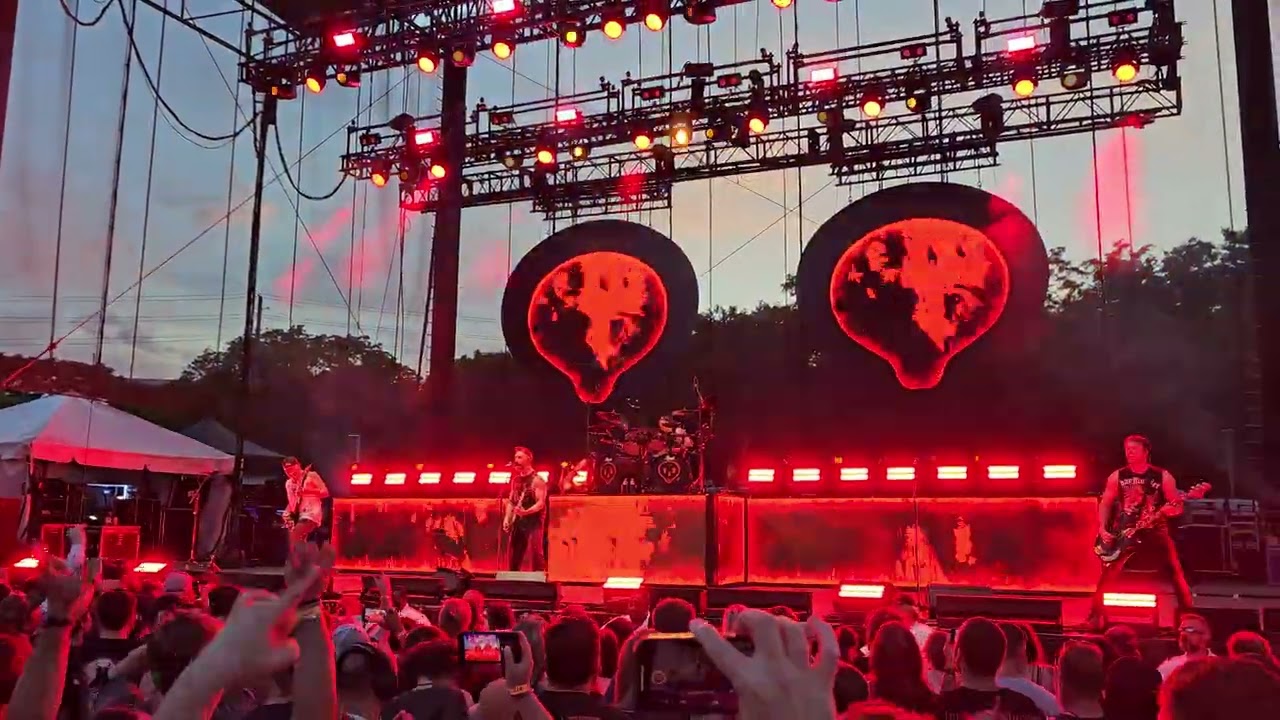 Bullet For My Valentine - Waking the Demon - Red Hat Amphitheater - Raleigh, NC - 05/18/2025