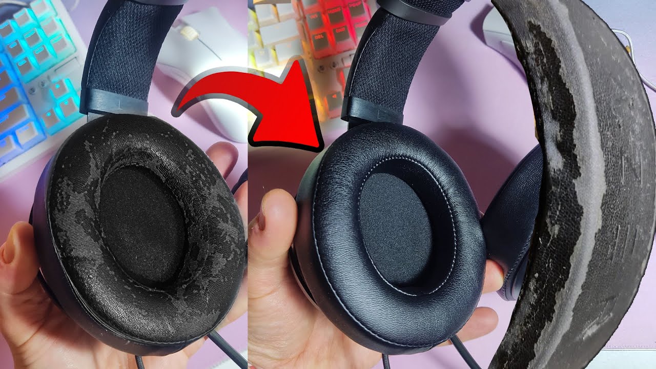 [Tutorial] Razer Kraken Pro V2 Headphones | Headband and Earpad Replacement