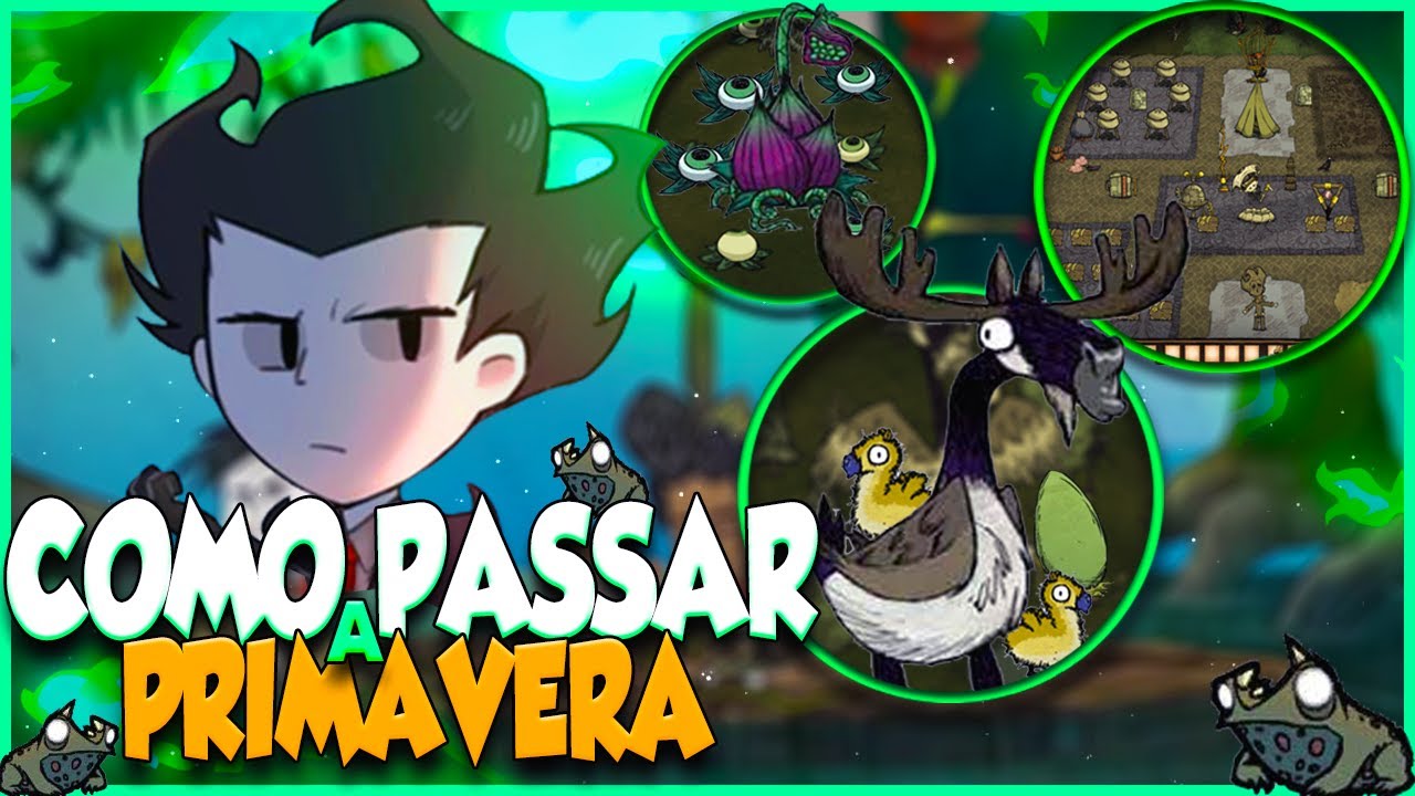 🍀Dicas para iniciantes PRIMAVERA [Guia de Progressão] - DONT STARVE TOGETHER