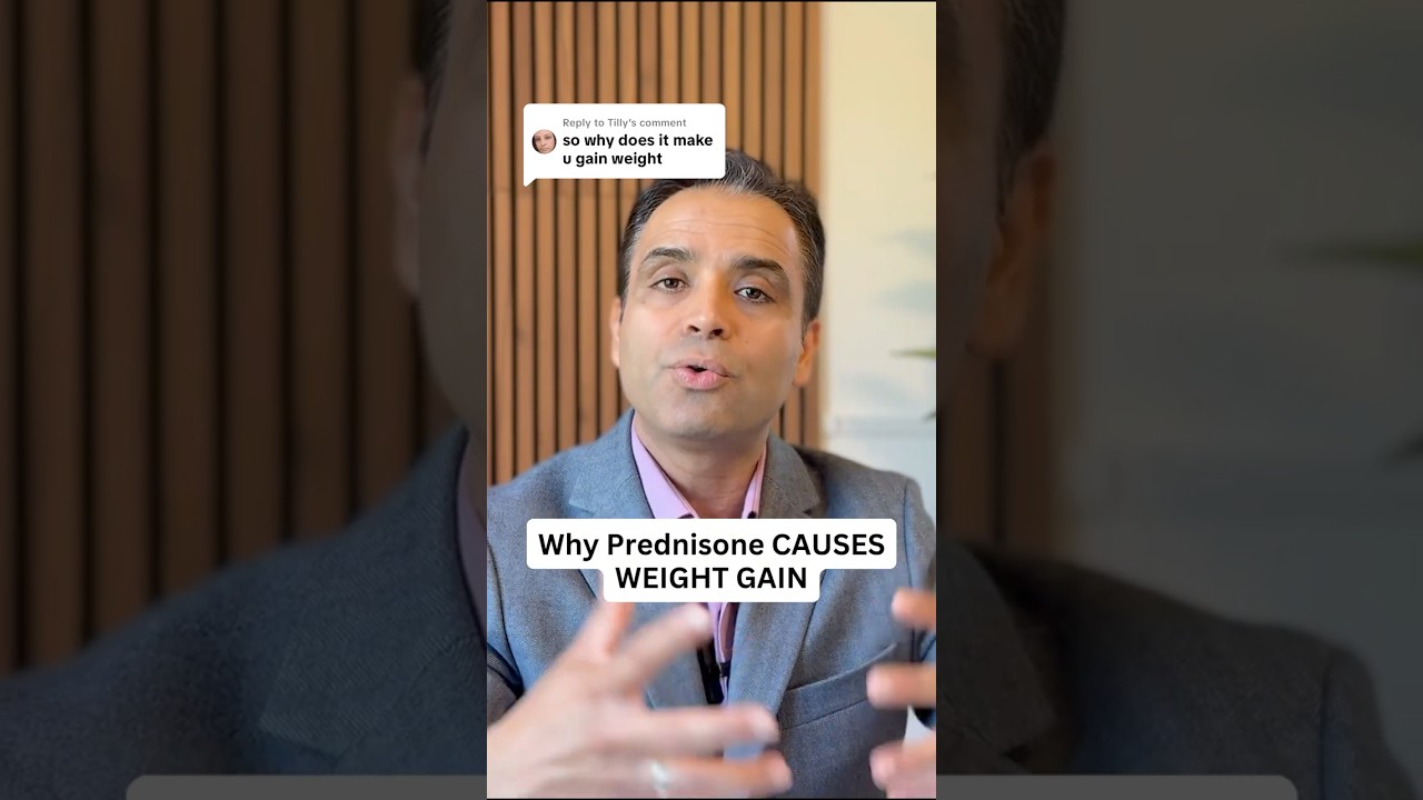 Why Prednisone CAUSES WEIGHT GAIN