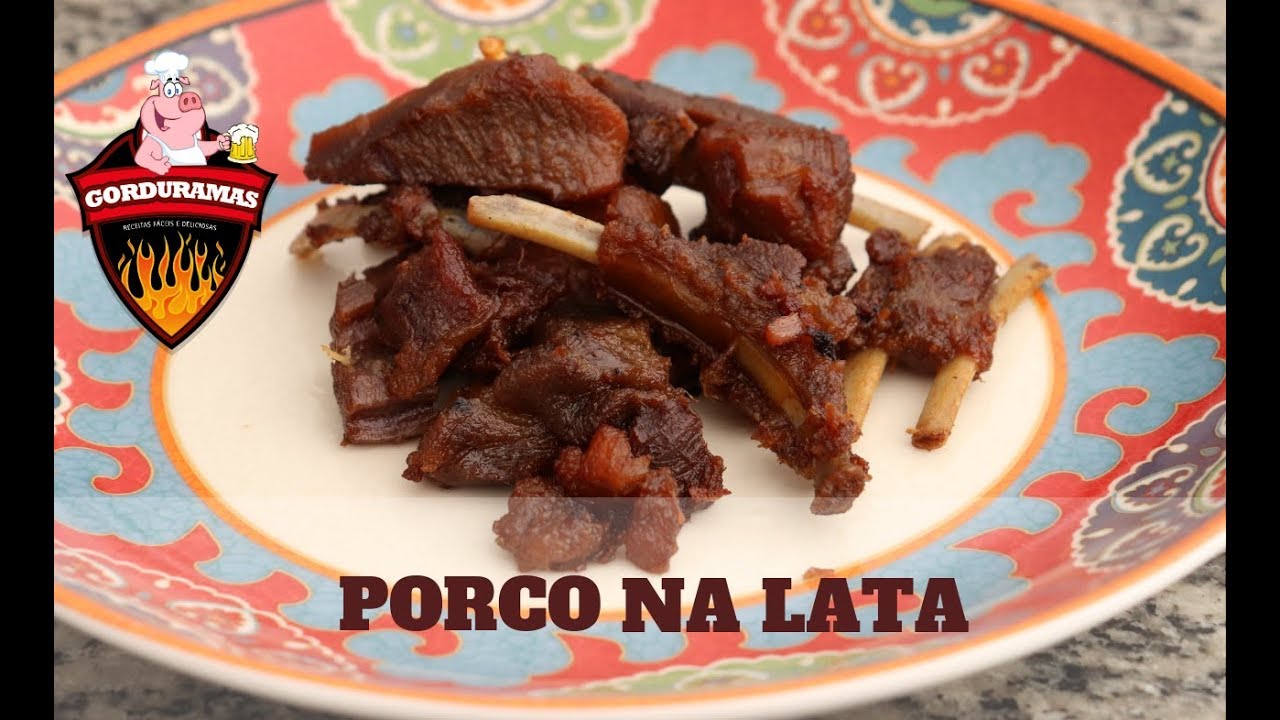 PORCO NA LATA
