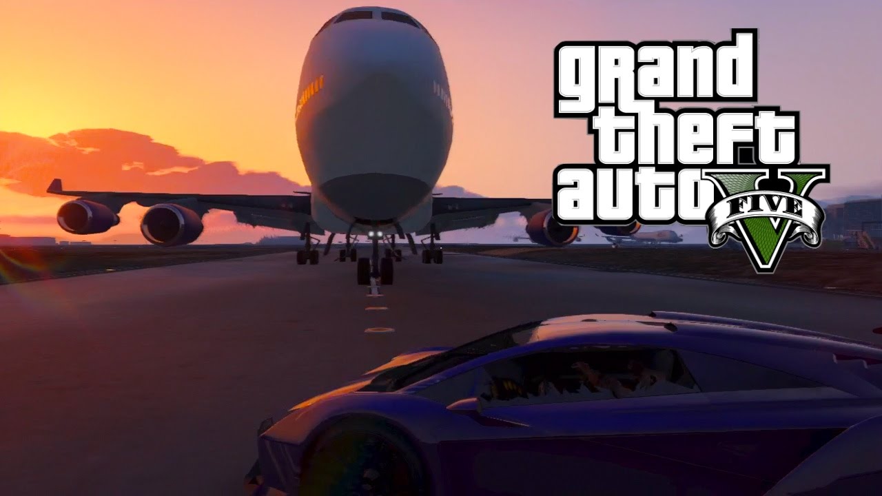 GTA 5 - Supercar stunt test ! MASSIVE JUMP