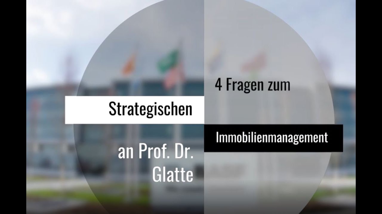 Corporate Real Estate: Vier Fragen zum strategischen Immobilienmanagement an Thomas Glatte