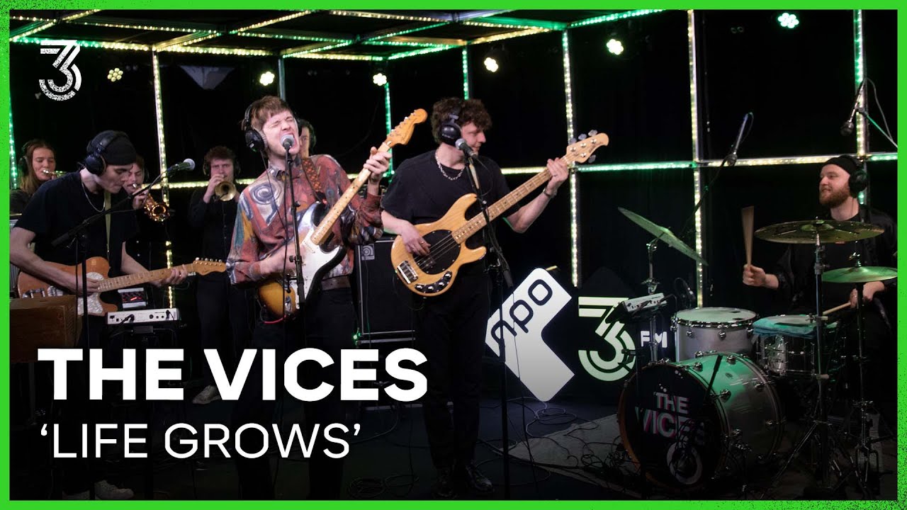 The Vices speelt 'Life Grows' | 3FM Live Box | NPO 3FM