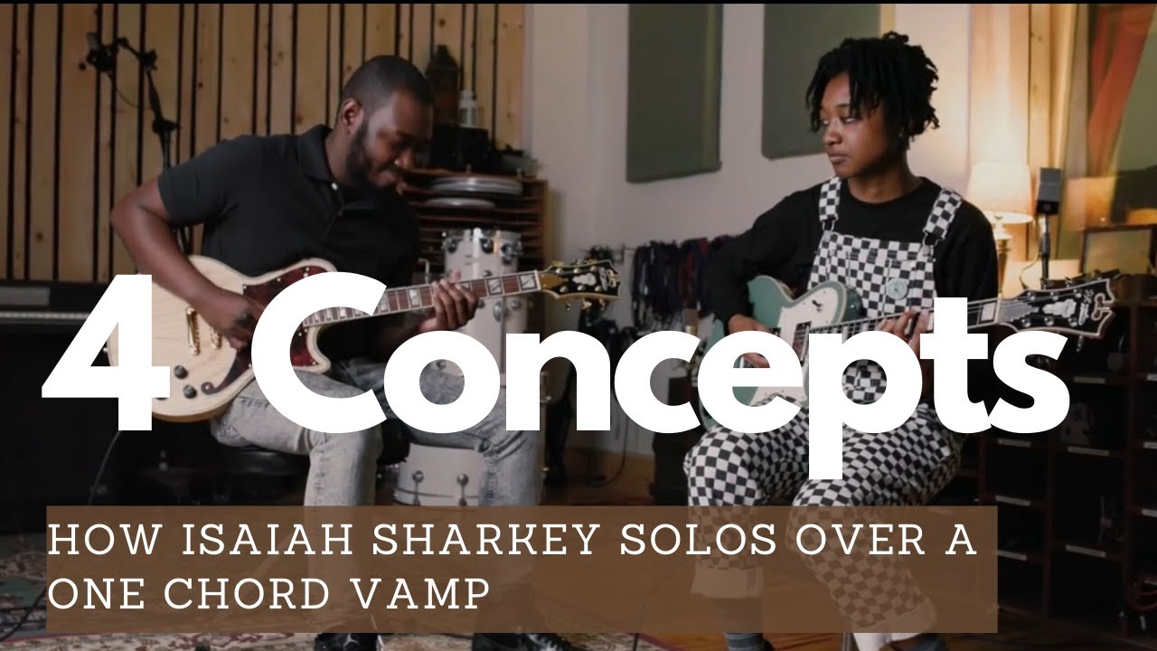 How Isaiah Sharkey Solos Over a One Chord Vamp