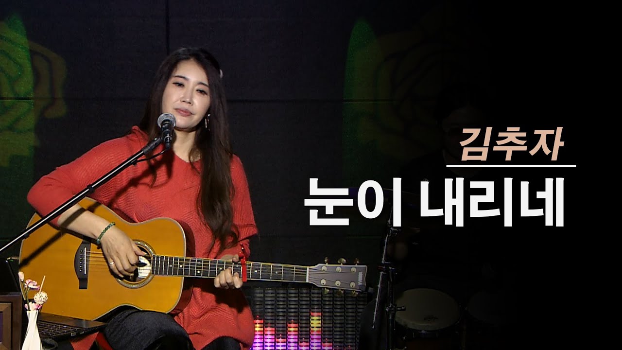 눈이 내리네 - 진태령 (원곡 김추자)