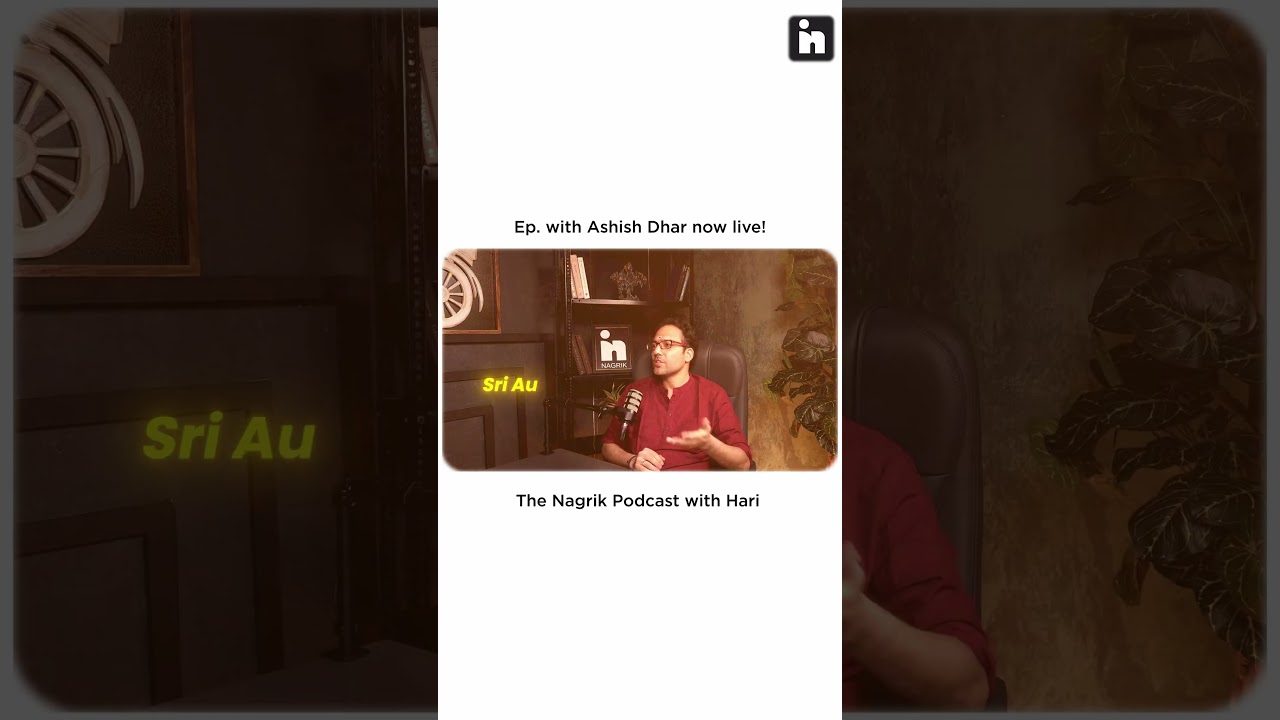 Ashish Dhar episode now live!