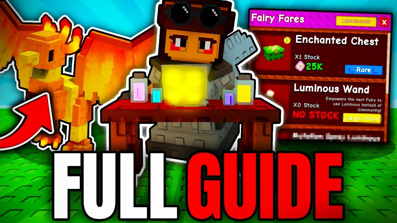 FULL GUIDE To The FAIRY UPDATE PART 2 In GROW A GARDEN Roblox!