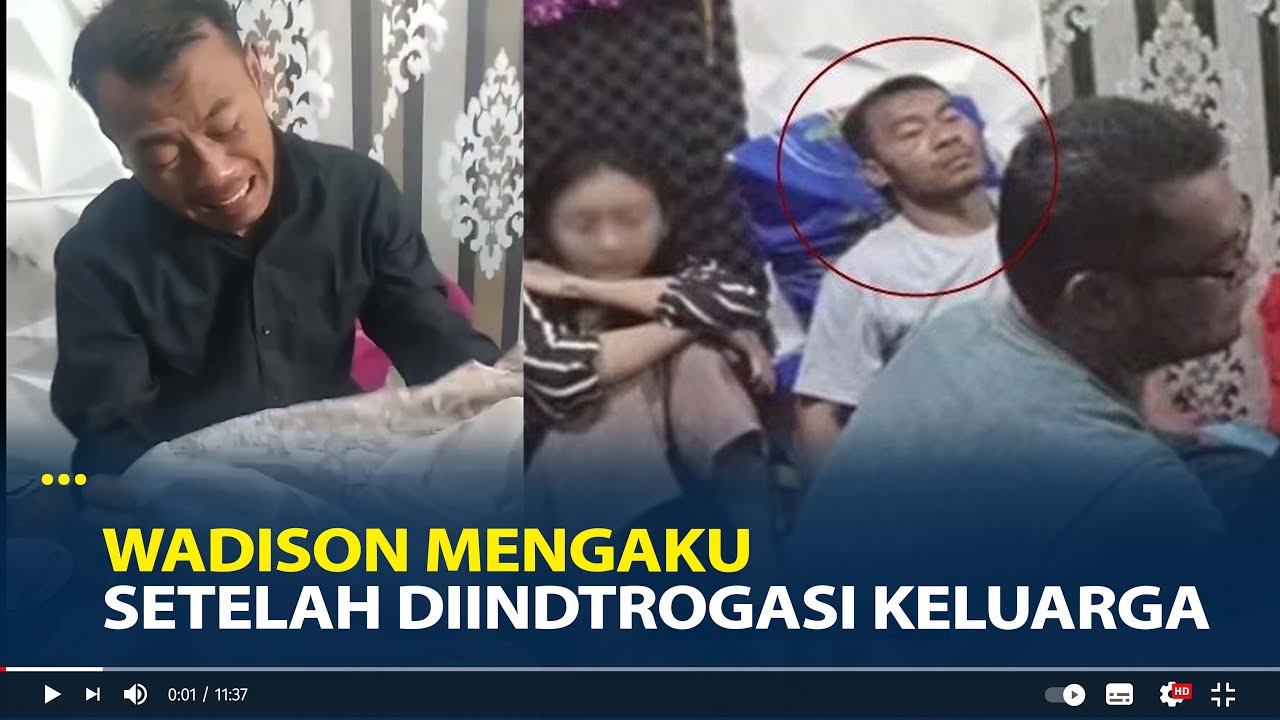 Pengakuan Wadison Bunuh Istri Pura-pura Dirampok, Kelurga Curiga Keterangannya Berbelit-belit