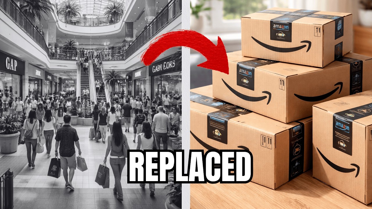 How Amazon Killed Shopping Malls