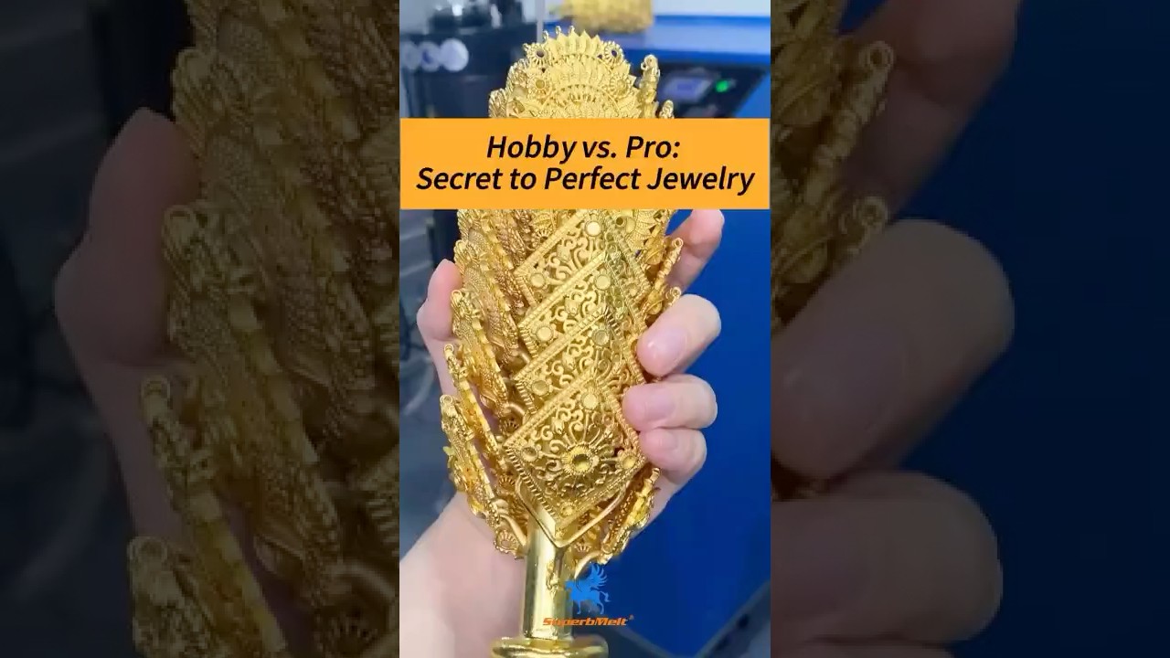 Complete Mini Jewelry Casting Kit for 300g Gold – Full Process Setup
