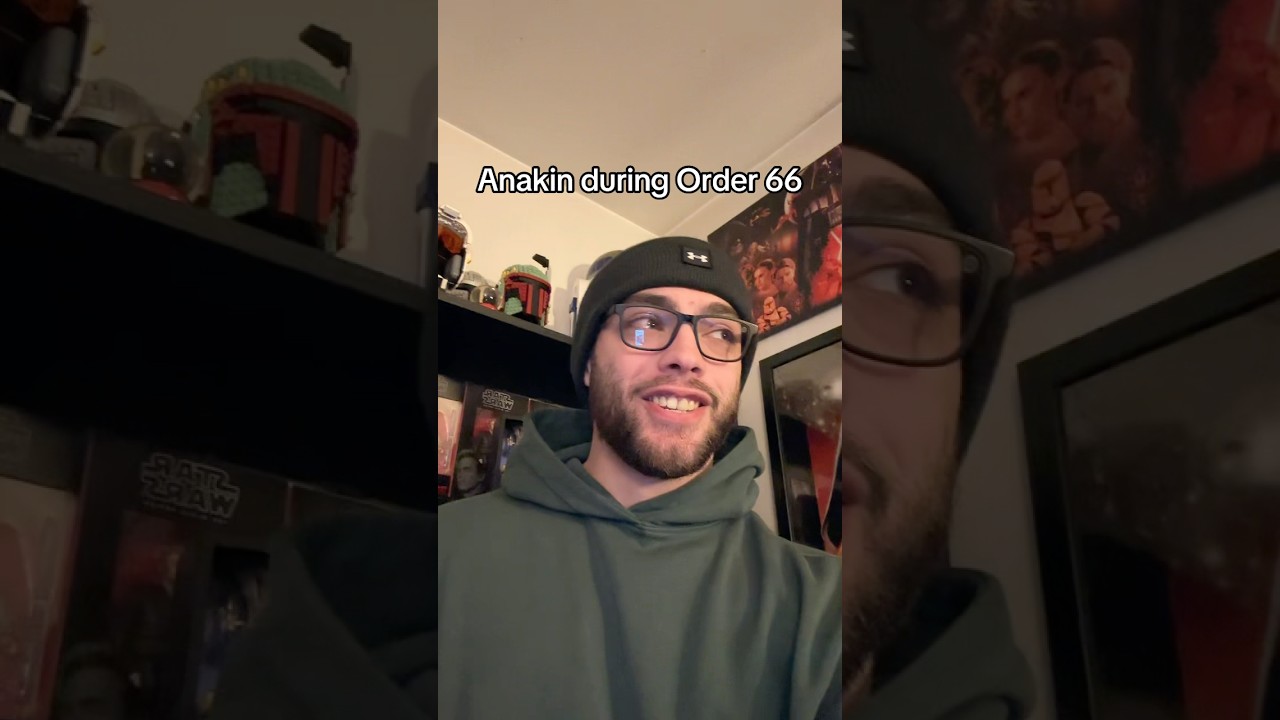 Энакин Скайуокер исполняет Приказ 66 вот так… 