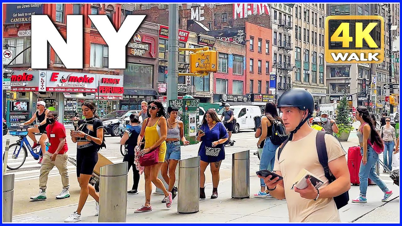 【4K】WALK Midtown NEW YORK City 8th Avenue USA Travel vlog