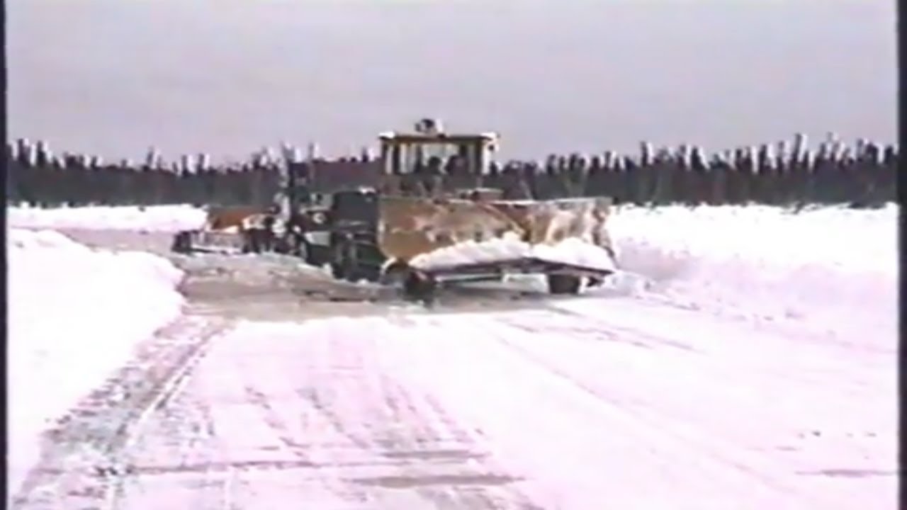 WORLD'S MOST DANGEROUS WINTER ROAD Winter Freighting March April 1990