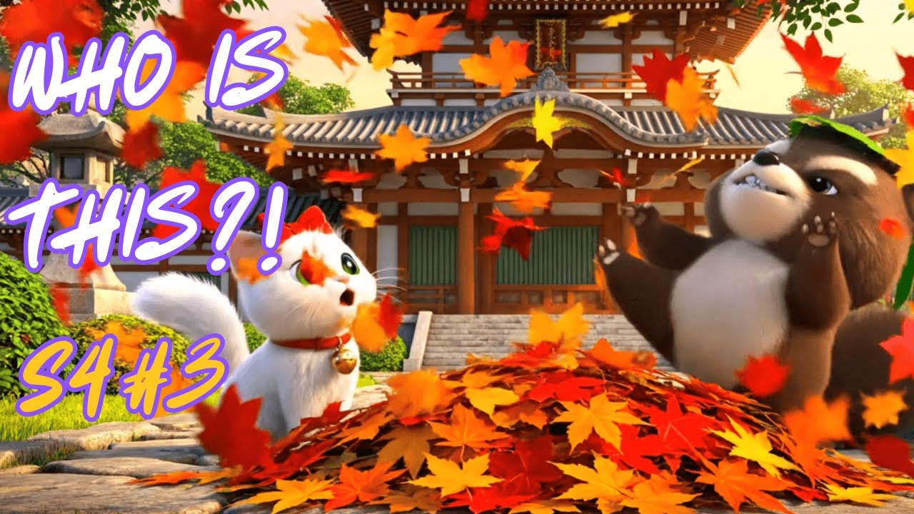 A Cute Cat Story: Who DESTROYED the Temple?! 🍂 Lumi vs. Naughty Tanuki