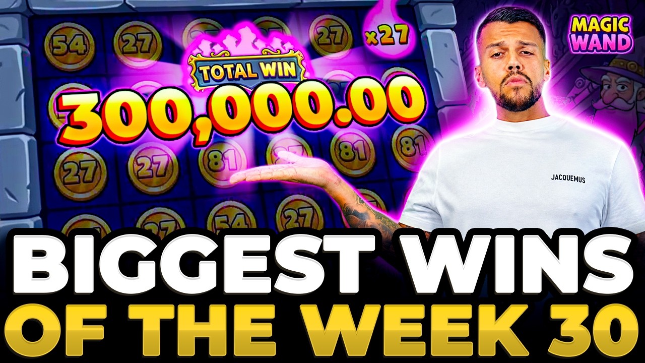 THOSE MAX WINS WERE DROPPING IN! 🤑 BIGGEST WINS OF THE WEEK 30