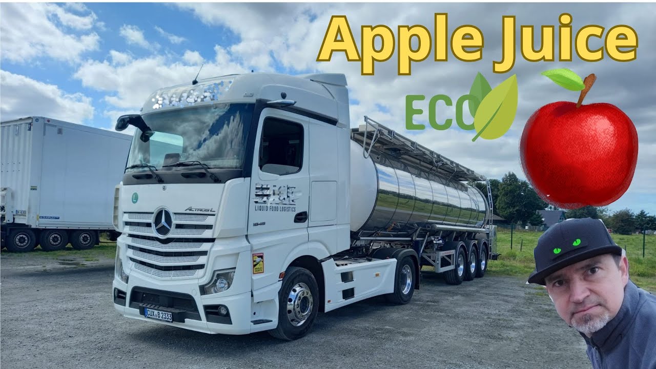 25 tons of apple juice