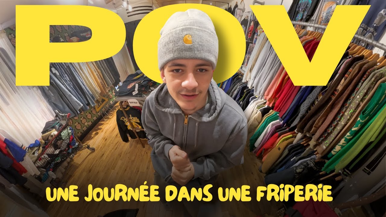 POV : Une journée dans un magasin vintage, la vraie vie