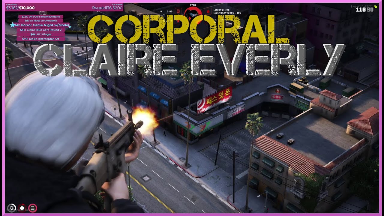 [02/27/22] NoPixel WL | Corporal Claire Everly | CADETATHON (1/2)