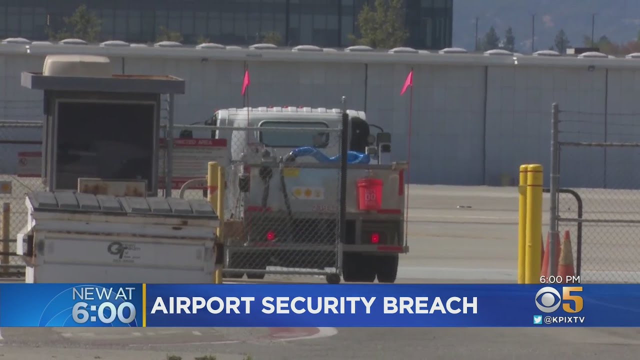Security Concerns Raised At Mineta San Jose International Airport After Man Drives Into Secure Area