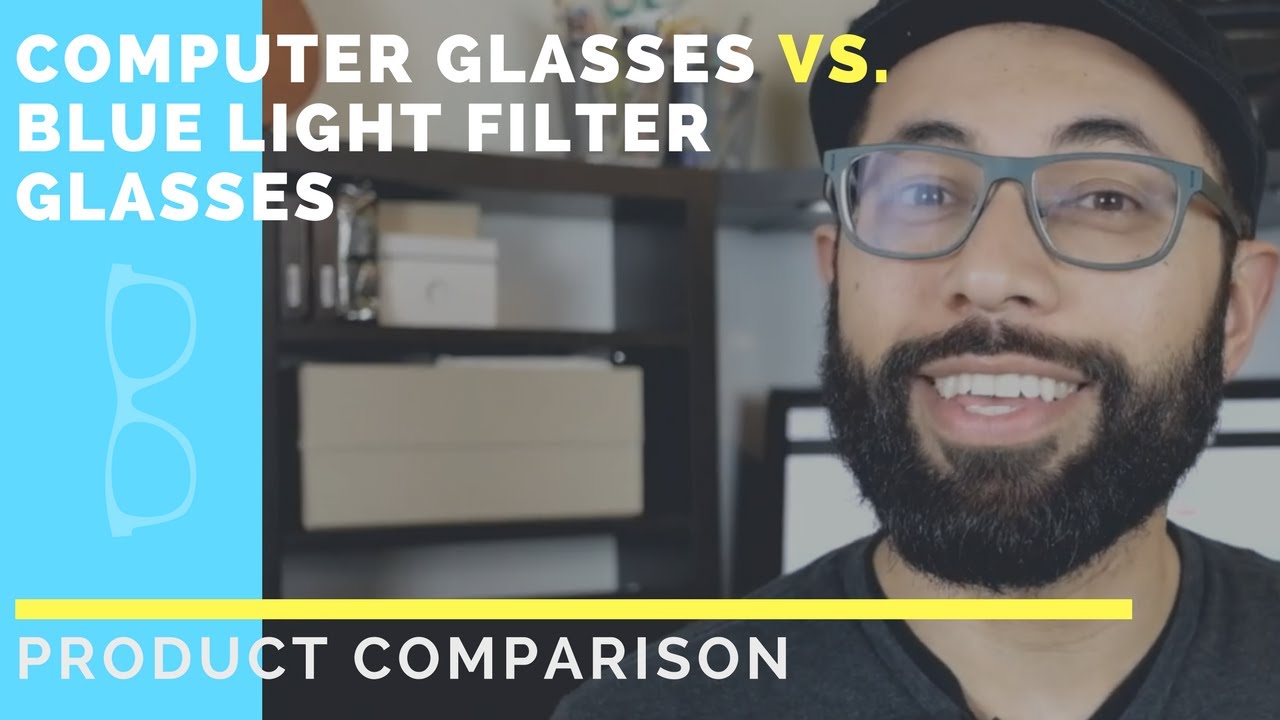 Computer Glasses vs Blue Light Filter Glasses: What's the difference?