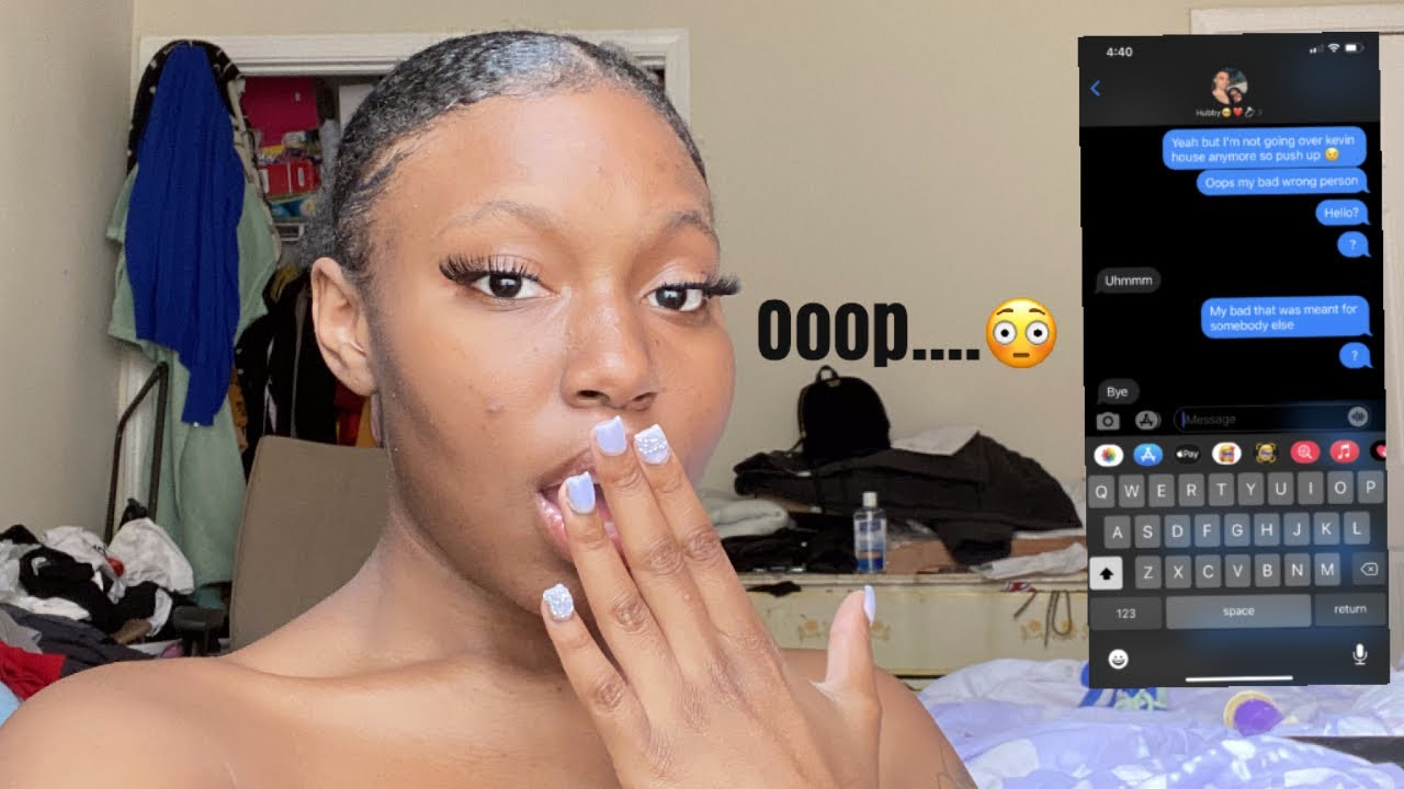CHEATING THROUGH TEXT PRANK ON BOYFRIEND!!!