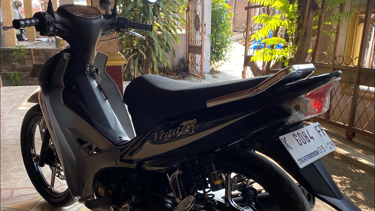 Review  suara knalpot std bedah yang terpasang divega r ini!!!
