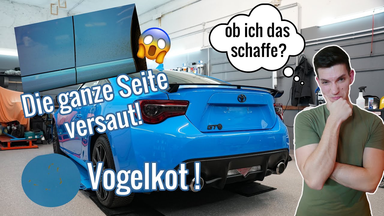 Die GANZE Seite Versaut! | Toyota GT 86 Teil 1 | Lackaufbereitung