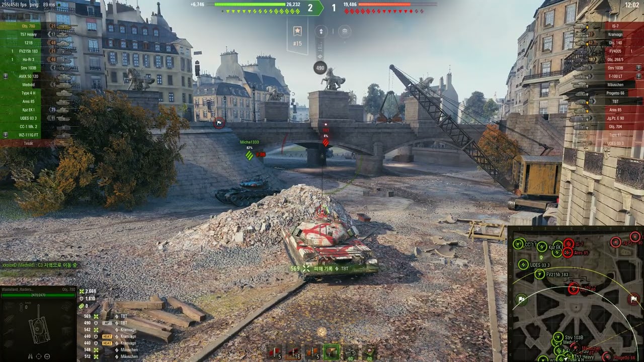 World of Tanks Obj.780 Master Replay