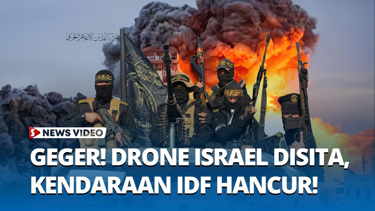 Balasan Maut! Saraya al-Quds Hantam Kendaraan Israel di Sheikh Radwan, Drone Canggih Jadi Tawanannya