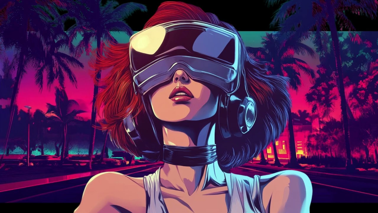 Midnight Miami 80s | Synthwave Chillwave 2025 | Retro Electro Wave Music Mix - Volume 1