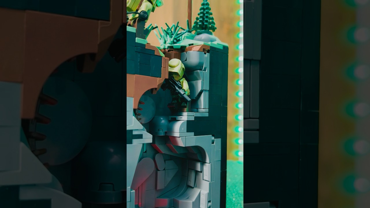 LEGO STAR WARS CAVE MOC ￼￼#lego #legostarwars #legostarwarsmoc #legomoc