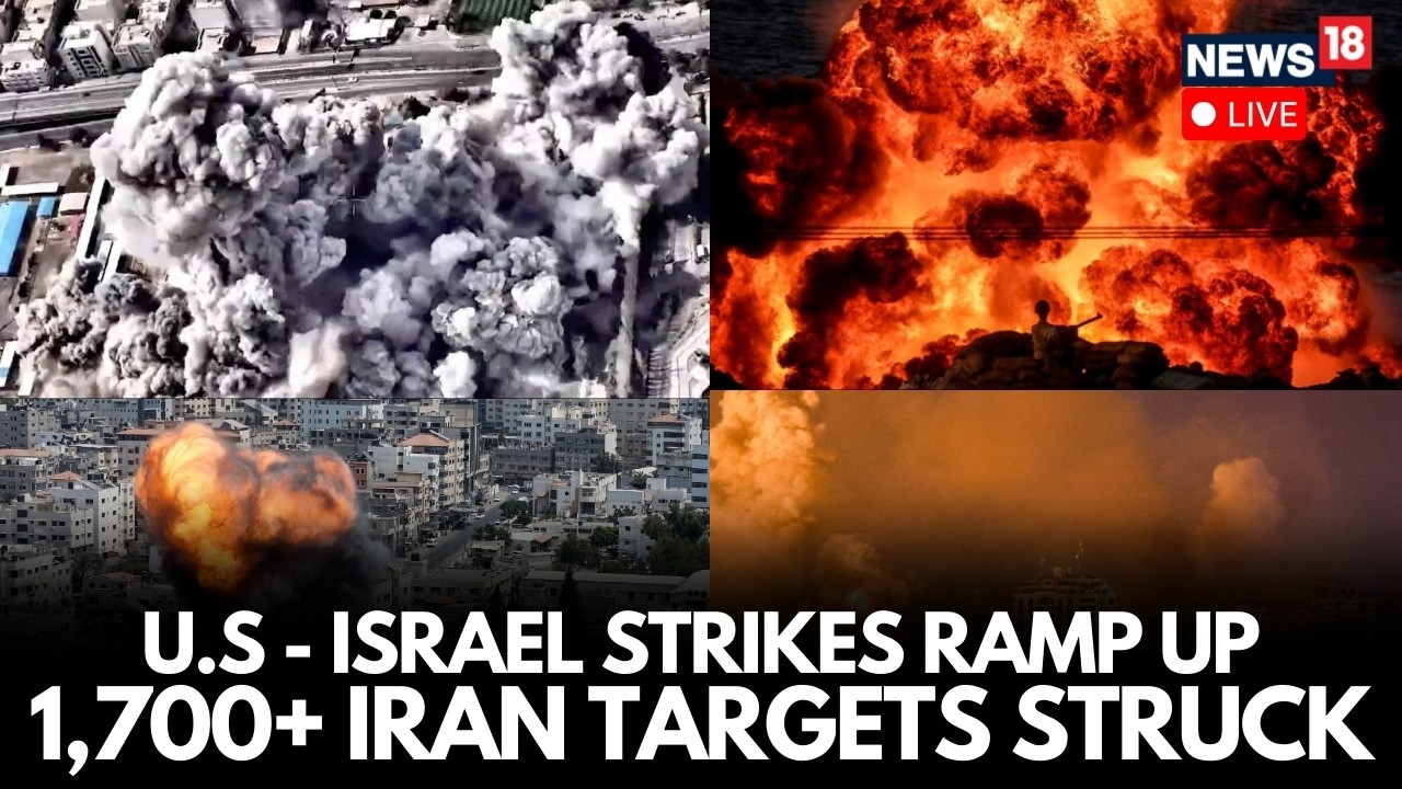 LIVE: Strikes Escalate in Middle East: Tensions Intensify Amid US-Iran-Israel Conflict | N18G