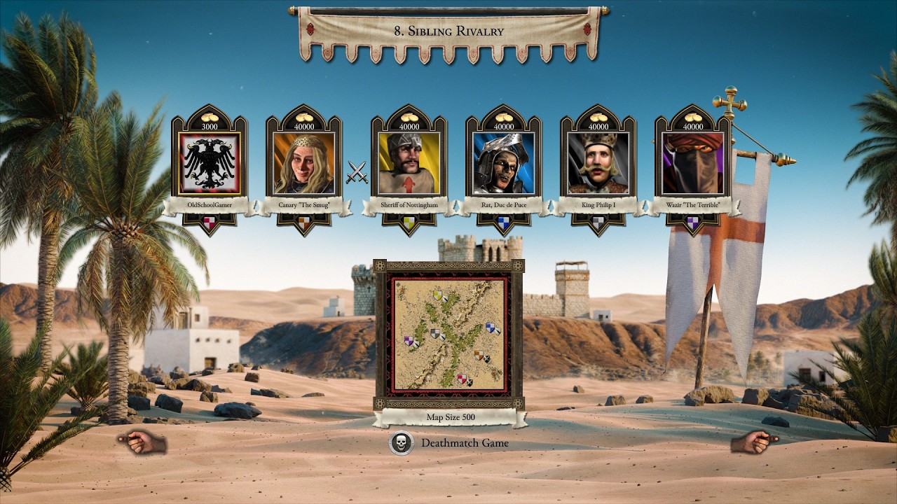 Trail of the Jackal (Very Hard) 8: Sibling Rivalry - Stronghold Crusader Definitive Edition